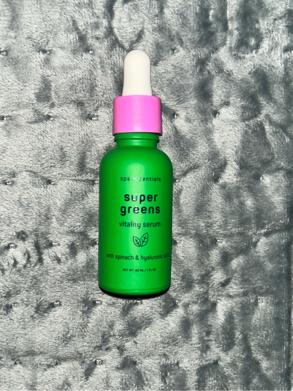 Super Greens Hyaluronic Acid Vitality Serum with Spinach Extract for Renewal